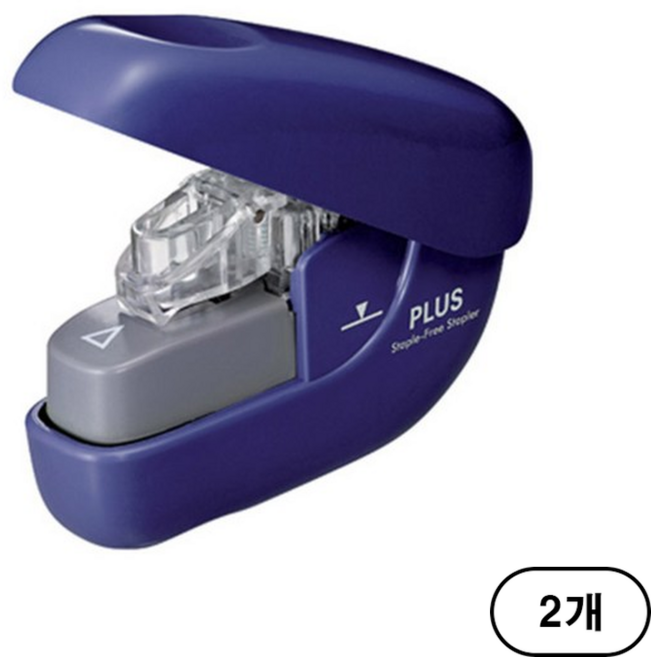 플러스 페이퍼 클린치 SL106NB, 블루(Blue), 2개