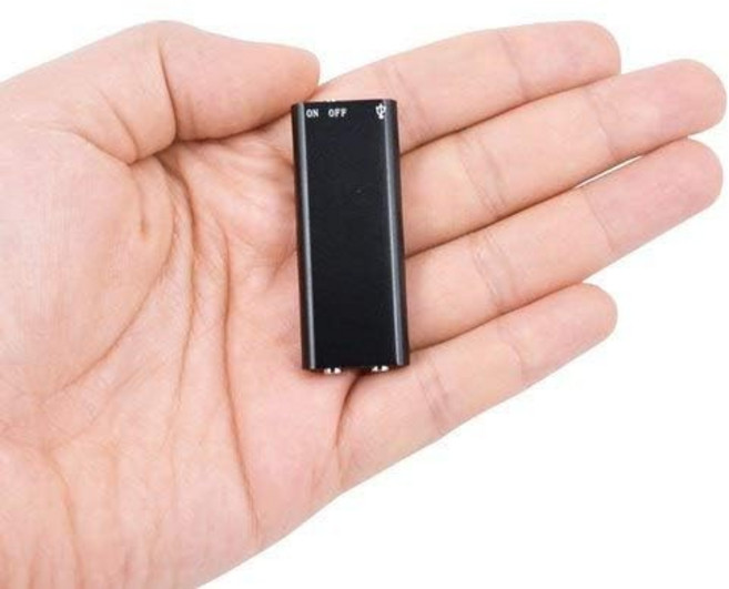 프리라이프 - 초소형 녹음기 휴대용 usb 녹음기 다기능 원터치 회의 녹음 8GB, 블랙, Y3