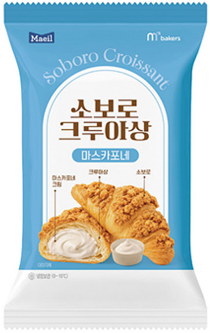 매일 소보로 크루아상 마스카포네 130g x 3개
