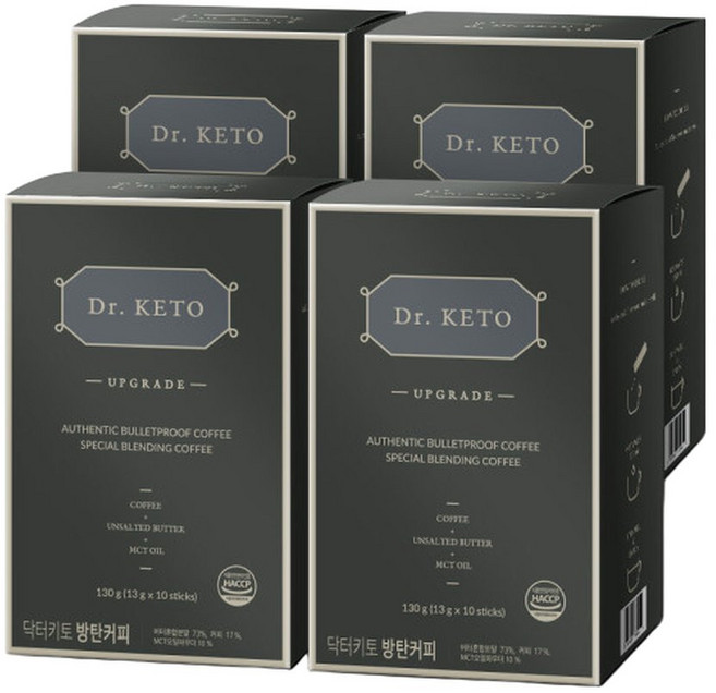 닥터키토 방탄커피 4박스, 13g