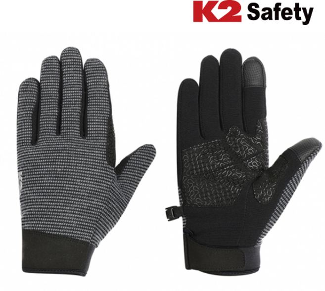 K2 safety 코모드 장갑 스마트폰 터치 핸드폰 겨울용 따뜻한 방한 등산 IMW21906, 선택완료, 1개