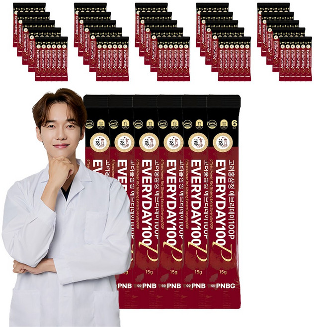 풍년보감 6년근 고려홍삼정 진액 에브리데이100P 홍삼스틱, 15g, 100개