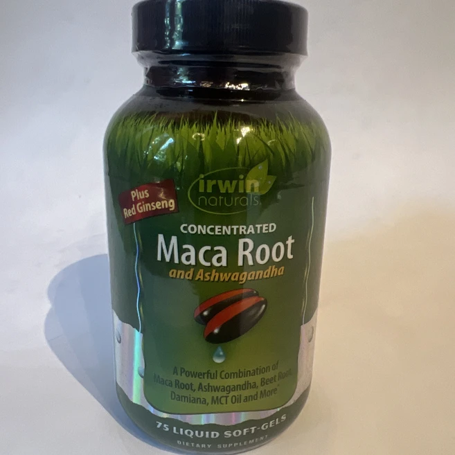 Irwin Naturals 어윈 내추럴스 마카 뿌리 아슈와간다 농축 75 소프트젤 유통기한: 2026년 6월 134803, Irwin Naturals 어윈 내추럴스 마카 뿌리 아, 1개 - 쿠팡