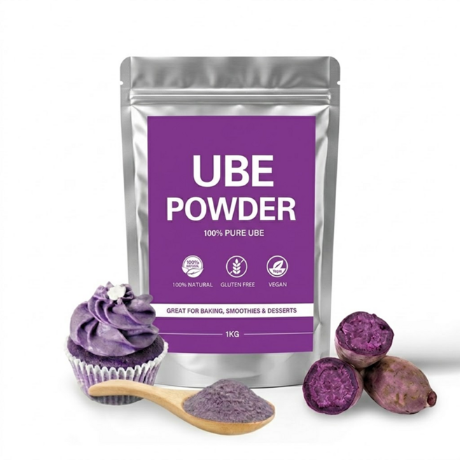 대용량 우베 파우더 자색 마 분말, 1kg