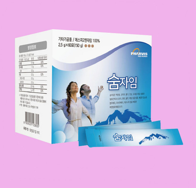 좋은효소 파비스 숨자임60포 도라지 오미자 모과 블루베리 아사이베리 아로니아등 복합발효제품 굿뉴스쇼핑, 2.5g, 60개