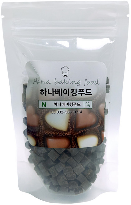 칼리바우트 다크 청크 초콜릿 네모 초코칩 머핀 쿠키 토핑 베이킹재료, 1개, 1kg