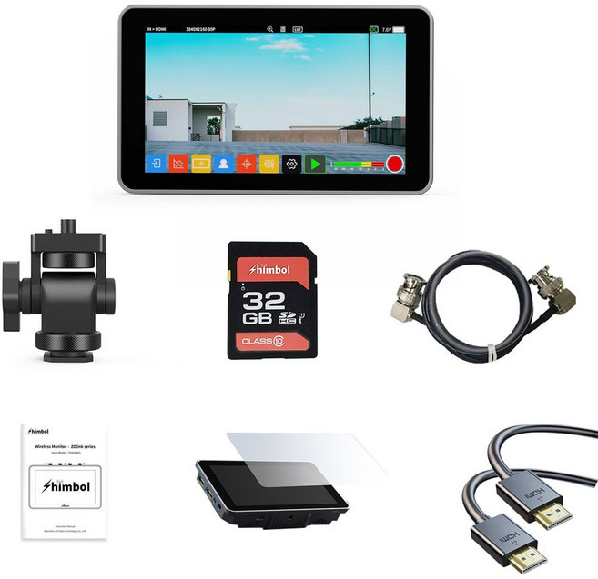 SHIMBOL Memory I Pro 5.5吋 HDMI SDI 錄影監看螢幕 監視器