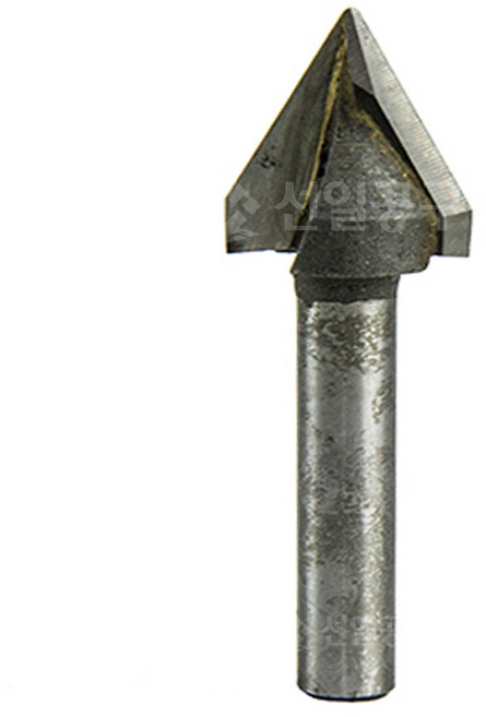 영재초경 트리머날 60도 각도날 15mm 삼각비트 트리머비트 모따기, 1개