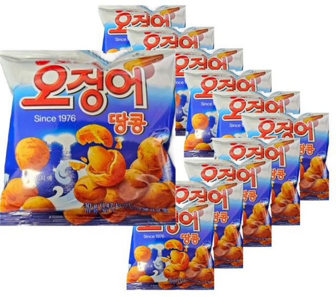 오징어 땅콩 오리온, 30g, 99개