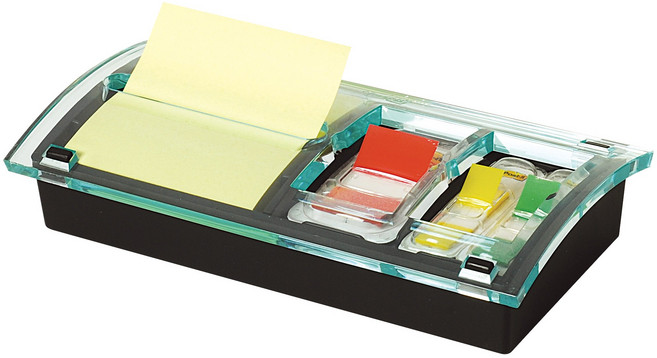 DS100 팝업 디스펜서 콤보(디스펜서+팝업리필 2패드+플래그 2개), 1개