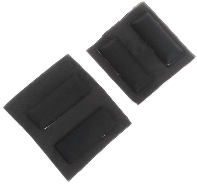 Thinkpad t490 t495 p43s t14 하단 쉘 케이스 패드 하단 커버 고무 패드 발 교체 용 4 조각 노트북 고무 피트
