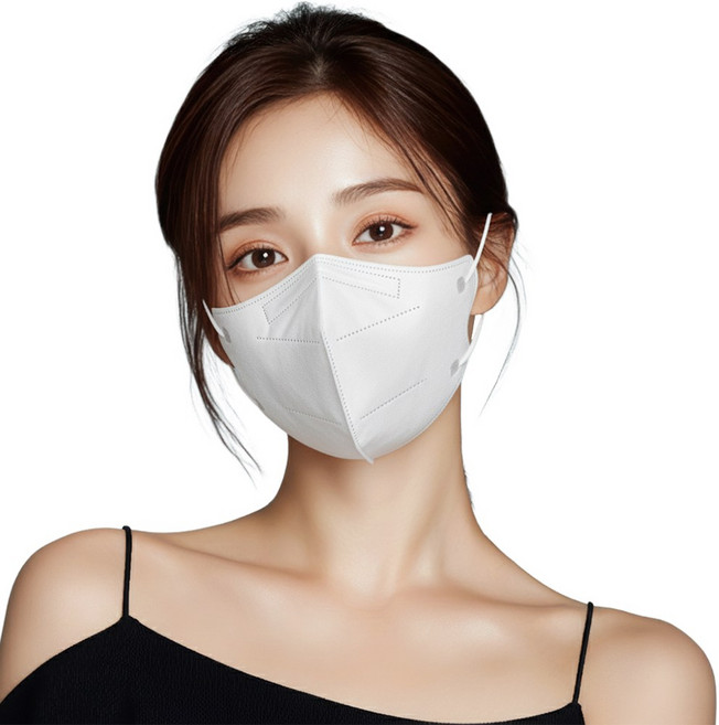 클린손케어 새부리형 KF94마스크 방역황사마스크 대형, 화이트, 12박스, 50개입