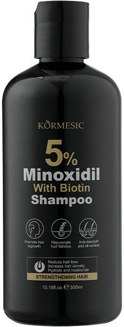KORMESIC 5% 米諾地爾生髮洗髮精 強化髮根, 1件, 售，購買即默認免責聲明且承責任], 300ml