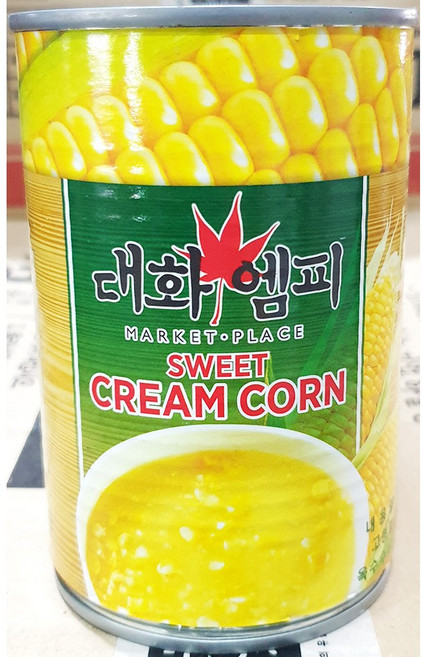대화엠피 스위트크림콘(옥수수죽) 425g, 1개