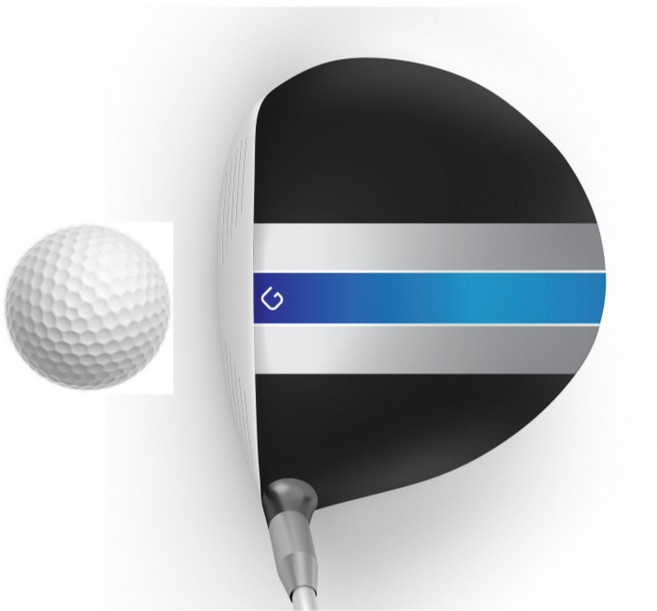 [골프스킨]톡톡튀는 개성만점 드라이버/우드 헤드 스크래치 보호 및 리폼/방향성 개선 필름 - 라인스킨(종합), BL-104, mixed