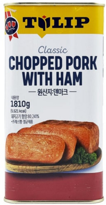 농심 튤립 촙트포크햄 A햄1.81K 1개, 1.81kg