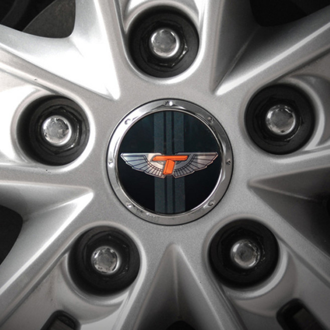 현대 기아 T-wing 휠캡 59m 60mm, T-Wing stripe, 59mm(기아자동차용), 1개