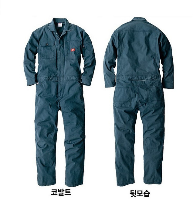 디키즈 작업복 워크 웨어 긴팔 점프 수트 D 736 남여 가을 면