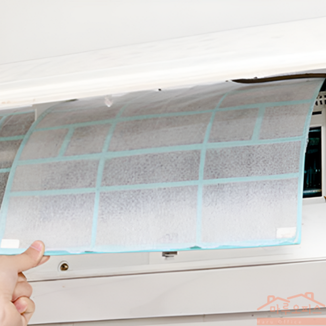 LD 붙였다 뗐다 에어컨 필터 거름망 2개입, 2개