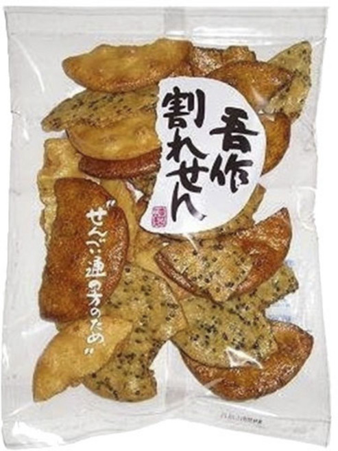 Miyasaka Beika 오작 깨진 센베이, 160g, 1개