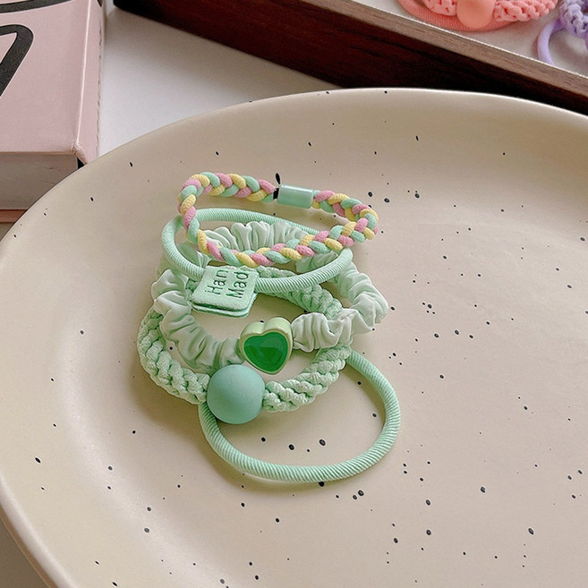 컬러풀 러블리 헤어끈 세트 6color