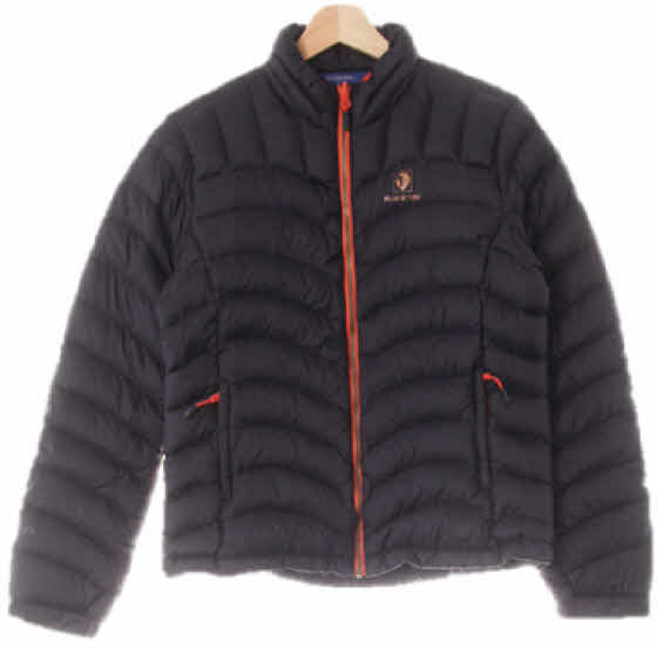 8778 블랙야크 다크네이비 구스다운 퀼팅숏패딩점퍼 [95]