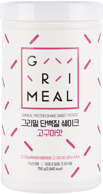 그리밀 단백질쉐이크 고구마맛, 750g, 1개