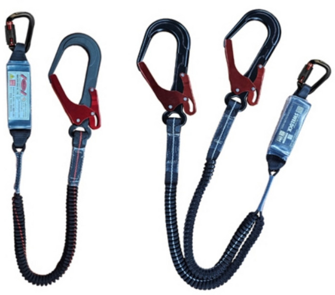 고소작업 대구경 죔줄 매미고리 안전죔줄 안전클램프