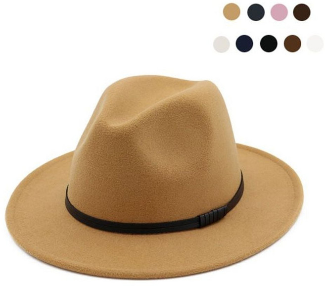 모직 페도라 중절모 신사모자 9컬러 패션 등산 bes+5375Ce