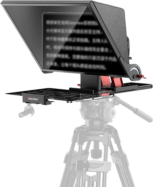 데스뷰 텔레프롬프터 P17 17인치 대형 디스플레이 유튜브 촬영 스마트폰 프롬프트 프롬프터 1개, 데스뷰 P17