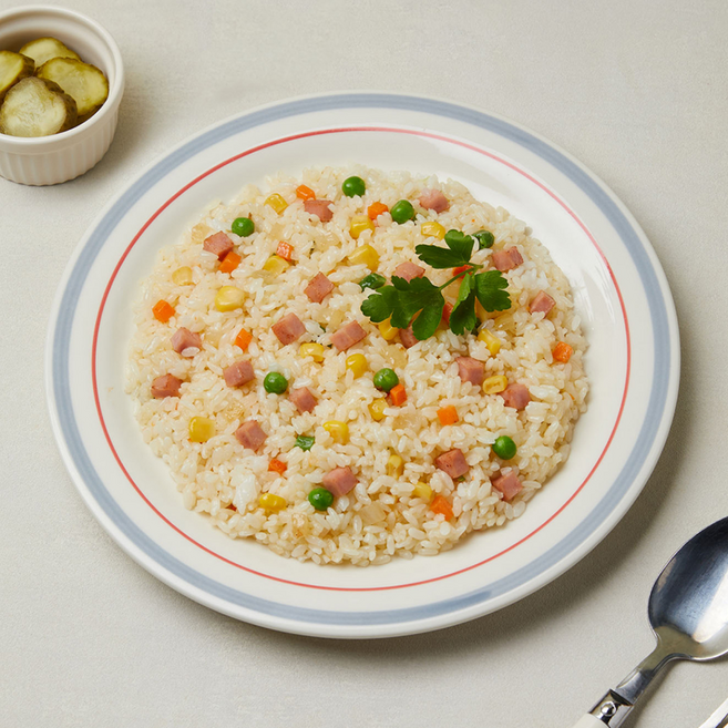 맛있는 한우물 햄야채 볶음밥, 300g, 2개