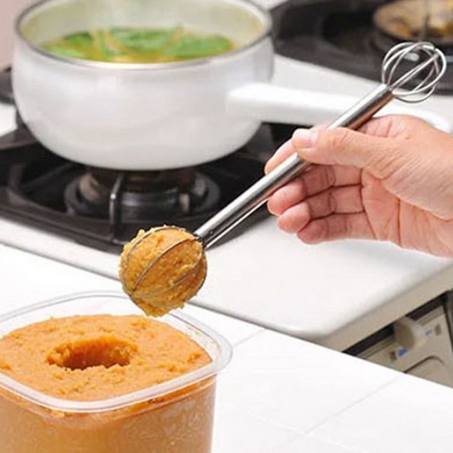 일본 옥스 AUX 올스텐 된장 계량스푼 된장스푼 된장 머들러 LS1500, 2개