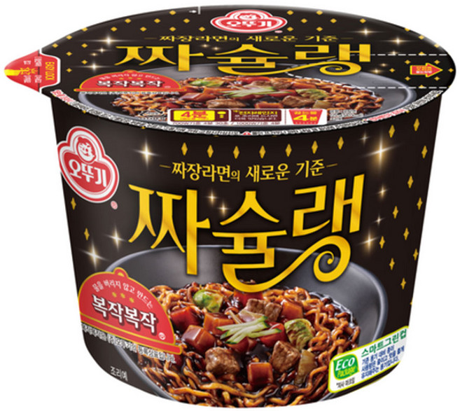 오뚜기 짜슐랭 용기 라면 125g, 1개