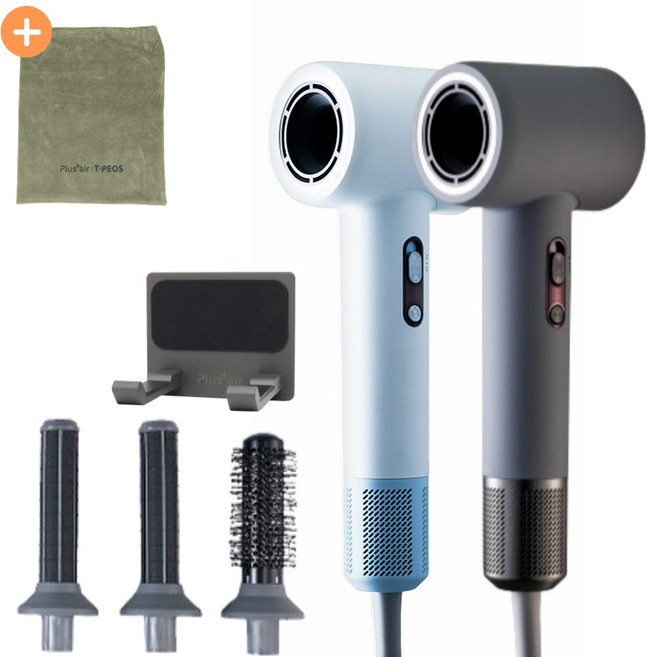 플러스에어 마타하리 항공모터 헤어 드라이기 에어컬, 에어컬 화이트