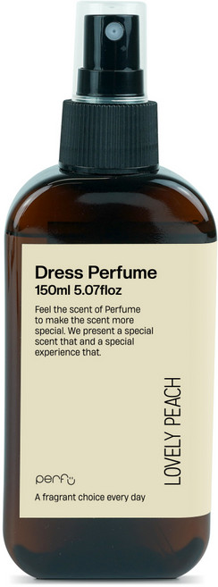 퍼퓨 섬유 향수 드레스 퍼퓸, 1개, 150ml, 러블리피치