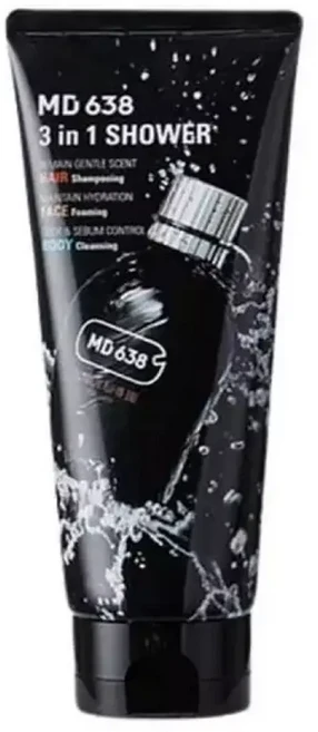 룽스62 크렌징 MD638 군인전용 3in1 샤워 200ml, 1개