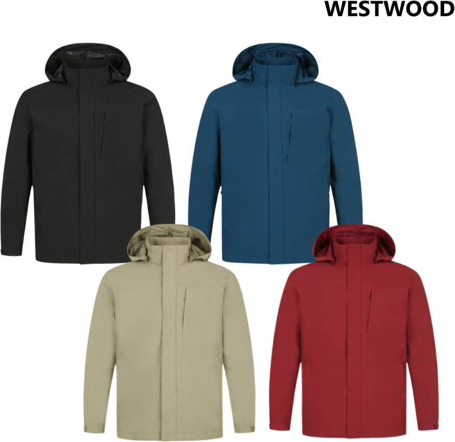 웨스트우드 NC엑스코점 25년 S/S 봄 이월 초특가 아웃도어 활동 및 일상복 방풍 생활방수 2레이어 기능성 자켓 남성 솔리드 2L 방풍 자켓 P1TJW205
