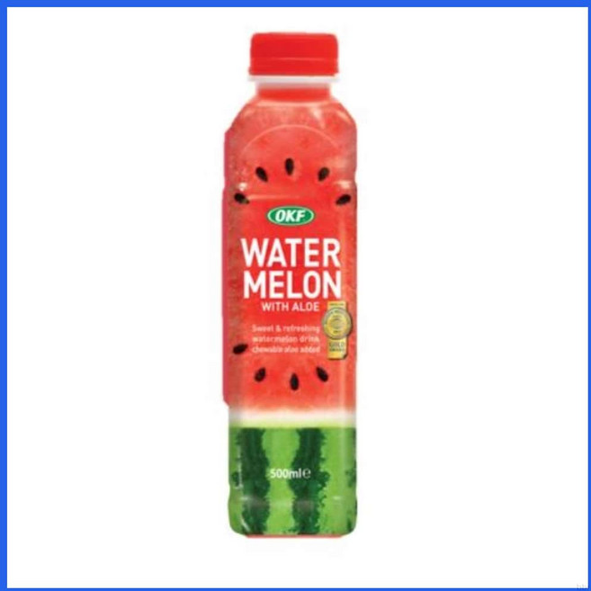 과즙음료 OKF 워터멜론 500ml x 6개 음료수 기타과즙 행사상품 과즙음료, 1개