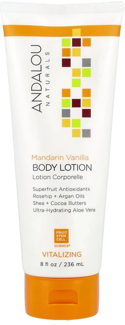 안달로우내추럴스 바디로션 바이탈라이징 만다린 바닐라 236ml(8fl oz), 1개 - 쿠팡