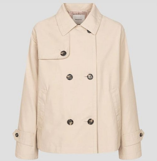 [백화점정품] 26년NEW 빈폴레이디스 빈폴 BEANPOLE 코튼 숏 더블 트렌치(BF583TC01A)