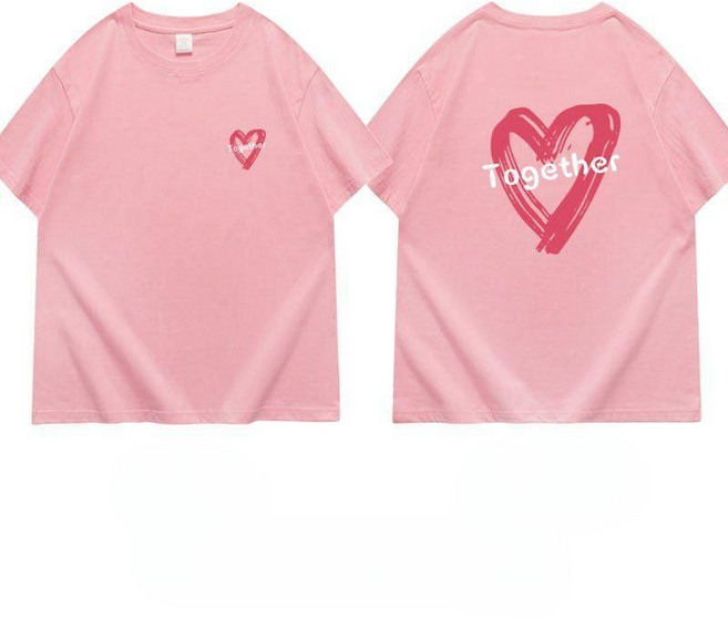 티류으스 우정티 단체티 반팔티 여행 티셔츠 체육대회 티셔츠 캔디컬러 그룹웨어 ZH