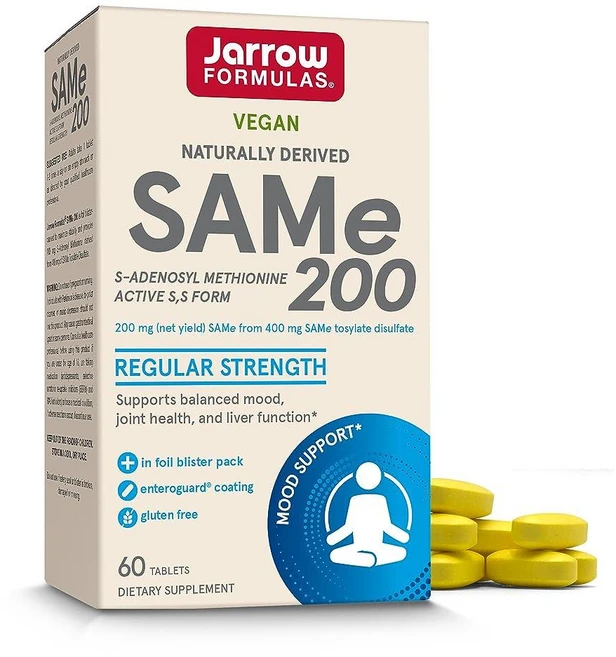 자로우포뮬러스 SAMe 200mg 타블렛 60정, 1개 - 쿠팡