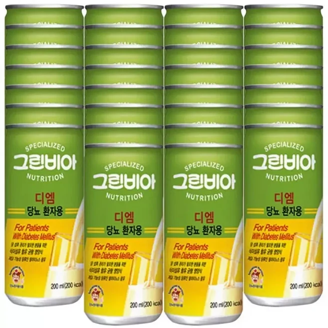 정식품 그린비아 DM 당뇨환자용 x 30캔, 1개, 200ml