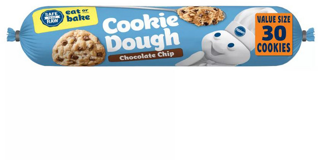 Pillsbury 레디 투 베이크 초콜릿 칩 쿠키도우, 1개, 850g