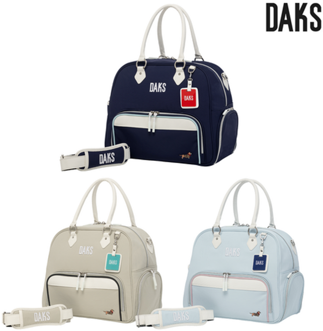 닥스골프 여성용 경량 골프 보스턴백 DKBB-033L, 네이비