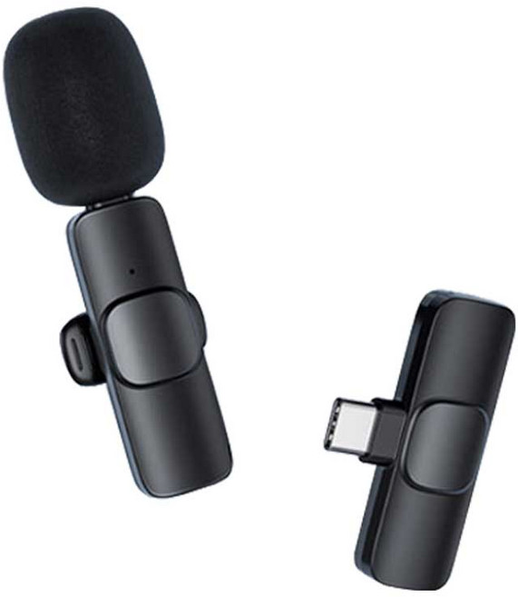 체리스팟 1:1 무선 핀마이크 방송 촬영 강의용 소형 싱글 스마트폰 핀마이크 C타입 [KC인증]