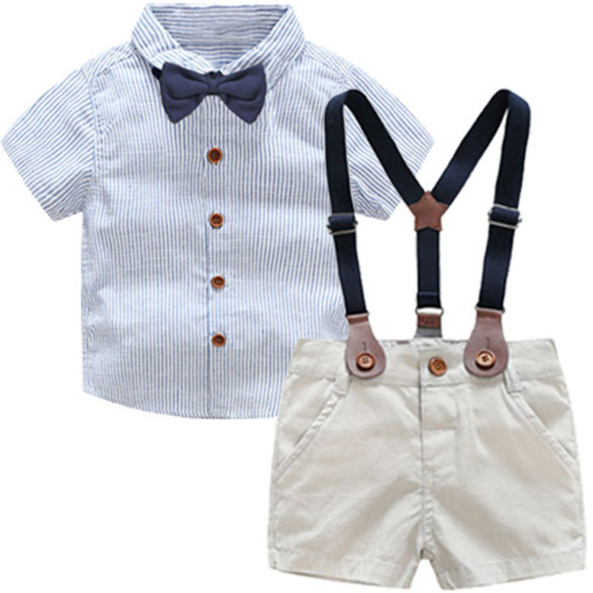 아이엠베베 [당일출고]헨리 신사 유아여름턱시도4종세트 아기여름정장