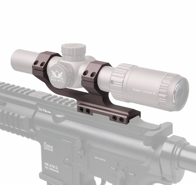 레드윈 REDWIN SCOPE MOUNT 스코프 하이 마운트, 검정, 1개