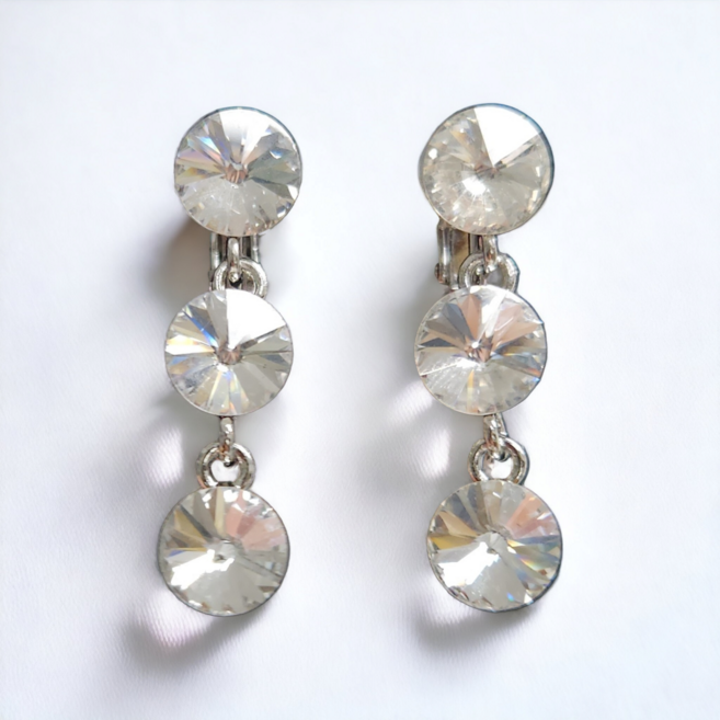 WWA 귀가편안한 실리콘 귀찌 플로리러브 귀가안아픈귀걸이 귀안뚫는귀걸이 고급스러운 귀찌 럭셔리 큐빅 진주 혼주귀걸이 면접 정장 한복 이어링