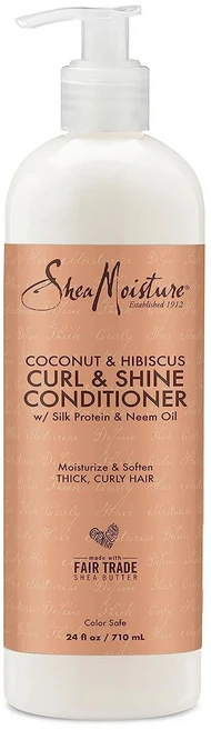 시어모이스처 Coconut Hibiscus Curl & Shine Conditioner, 1개, 710ml - 쿠팡